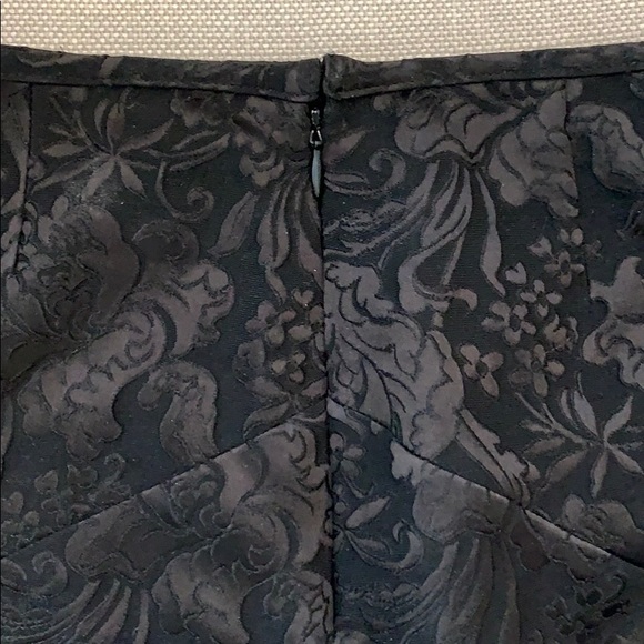 MINT Marina Rinaldi damask tulip skirt BLACK US XL - Picture 3 of 11